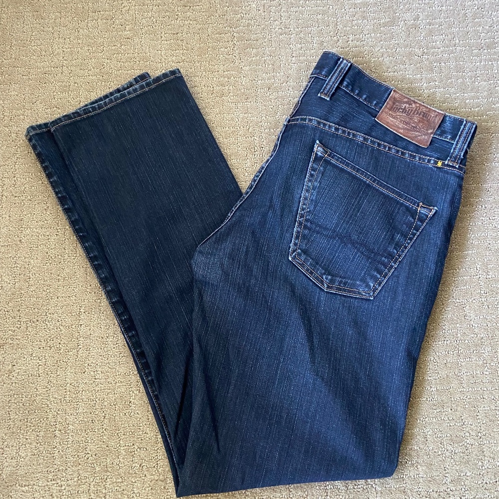 Lucky Brand Jeans - slim fit, black/dark gray, used